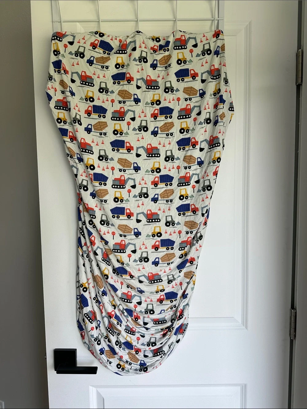 Little Sleepies Construction Crib Sheet Bamboo Fitted Truck Nursery